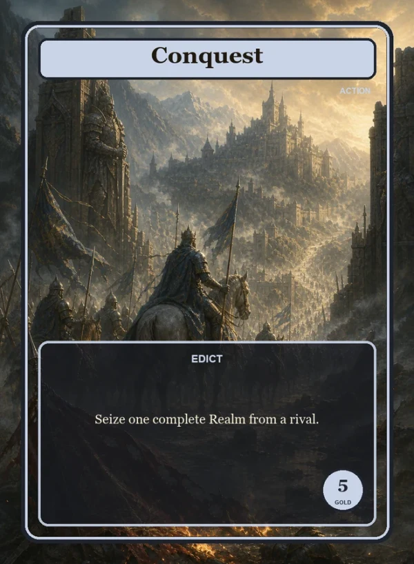 The Conquest action card