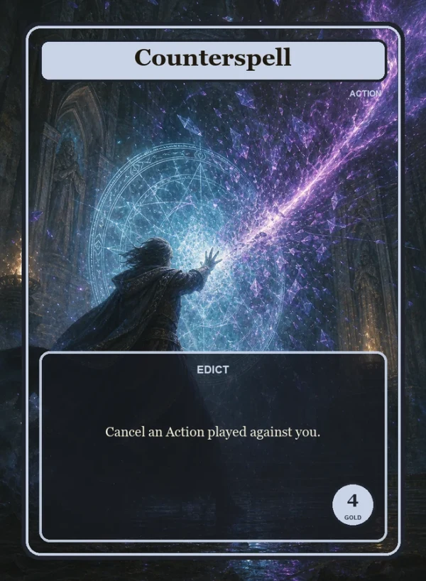 The Counterspell action card