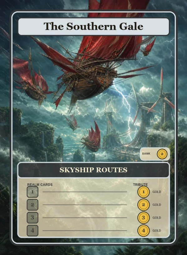 The Southern Gale realm card