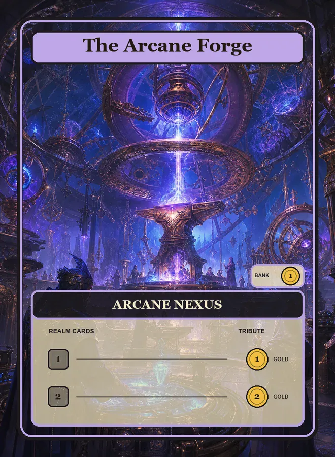 The Arcane Forge realm card