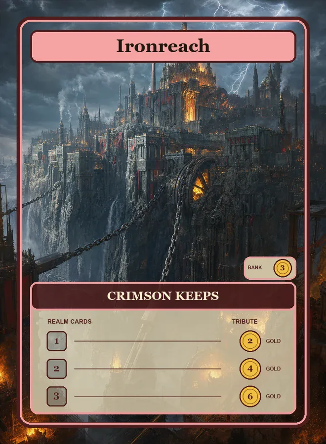 The Ironreach realm card