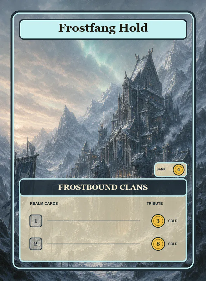 The Frostfang Hold realm card