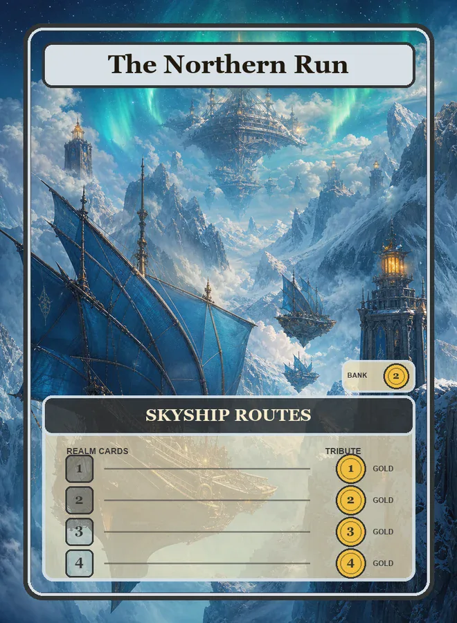 The Northern Run realm card