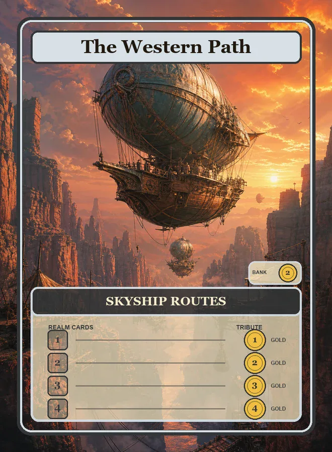 The Western Path realm card