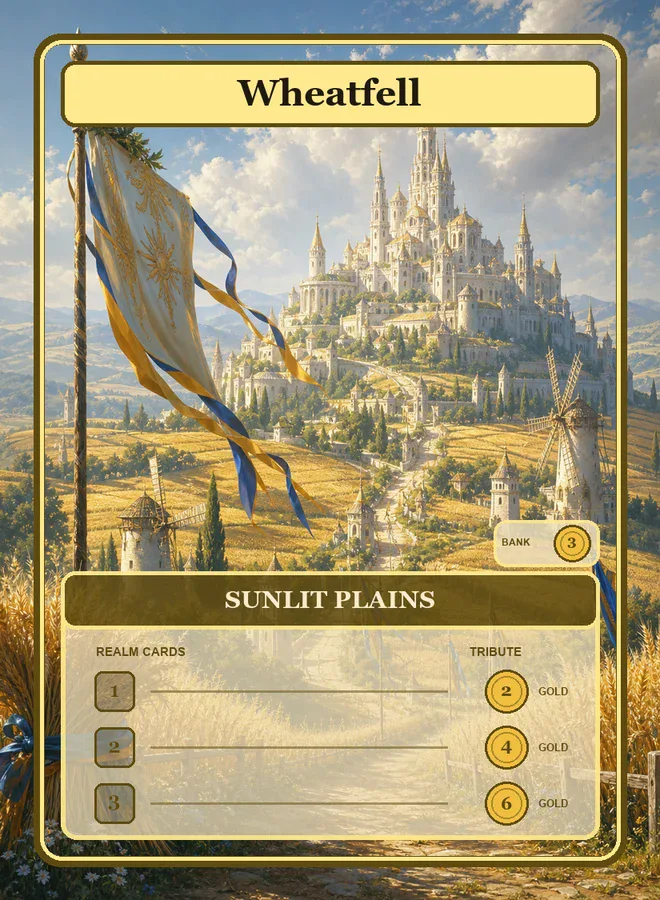 The Wheatfell realm card